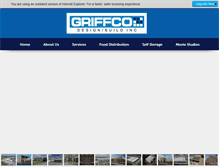 Tablet Screenshot of griffcodesignbuild.com